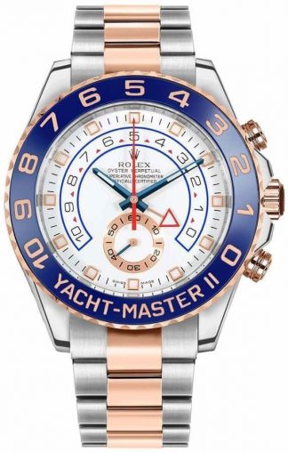 Rolex Yacht-Master II Oystersteel & Everose Gold 44mm Men's Watch 116681-0001